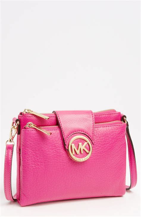 michael kors tasche crossbodies pink|michael kors pink crossbody bags.